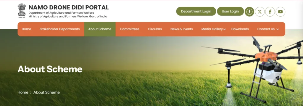 Namo Drone Didi Scheme portal 