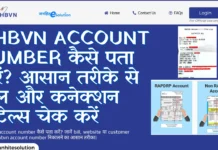 बिजली बिल से अकाउंट नंबर कैसे पता करें? (1 मिनट में Complete Guide) DHBVN account number कैसे पता करें – बिजली बिल से account number चेक करने का तरीका
