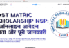 Post Matric Scholarship NSP: 2026 में ऑनलाइन आवेदन पात्रता और पूरी जानकारी new Updates Post Matric Scholarship NSP Online Application Eligibility and Complete Details