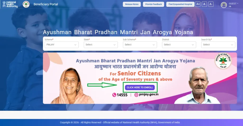 ayushman vay vandana card 2026 online apply guide