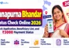 Annapurna Bhandar Status Check Online 2026: Track Application, Beneficiary List, and ₹3000 Payment Status Annapurna Bhandar Status Check Online 2026: Track Application, Beneficiary List, and ₹3000 Payment Status
