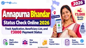 Annapurna Bhandar Status Check Online 2026: Track Application, Beneficiary List, and ₹3000 Payment Status