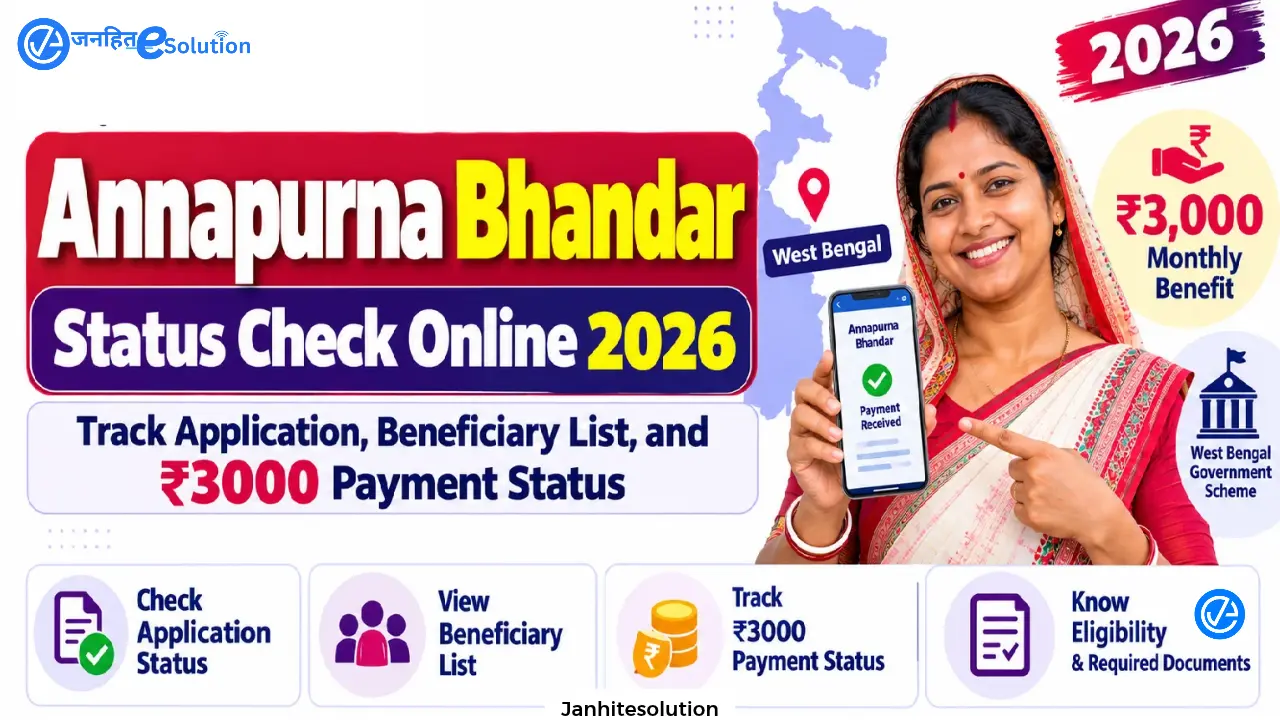 Annapurna Bhandar Status Check Online 2026 Track Application, Beneficiary List, and ₹3000 Payment Status Annapurna Bhandar Status Check Online 2026: Track Application, Beneficiary List, and ₹3000 Payment Status